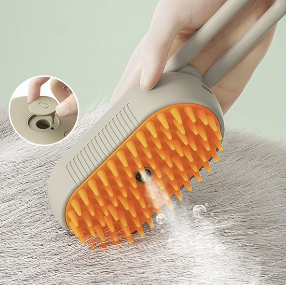 Escova a Vapor Remove Pelos