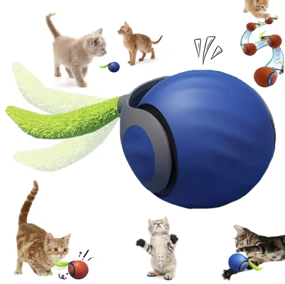Bola com Cauda para Gatos